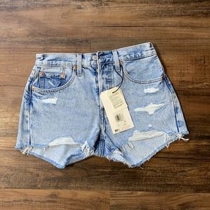 LEVI’S 501 Denim Shorts NWT